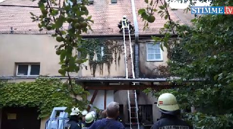 Brandschaden durch entzündetes Fett in der Dunstabzugshaube